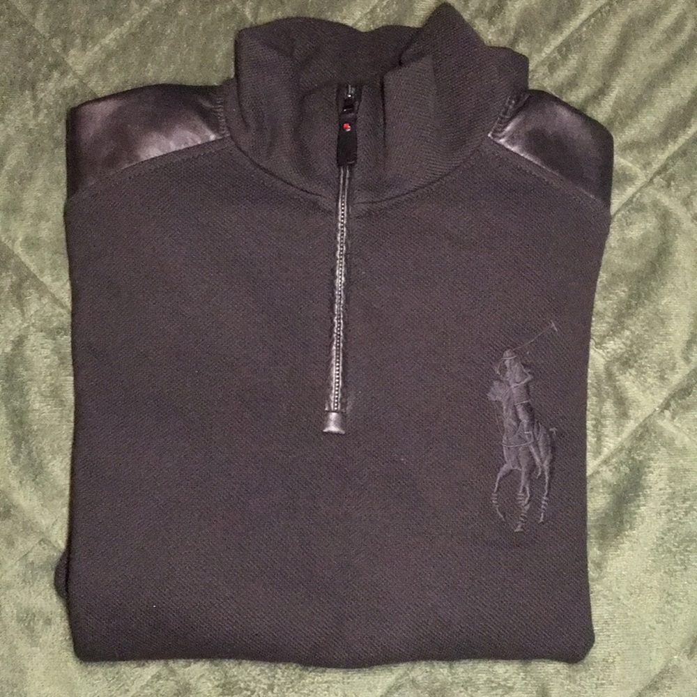 DOUBLE KNIT MESH PULLOVER L